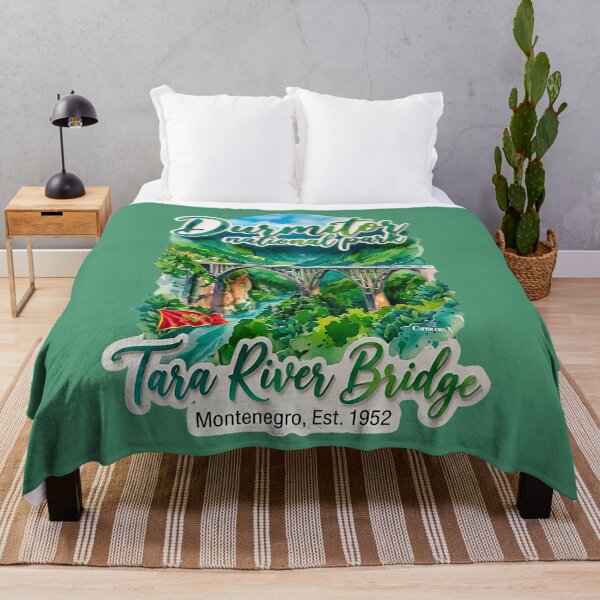 Item preview, Tara River Bridge Montenegro designed and sold by EvergreenPark - Tee Studio.