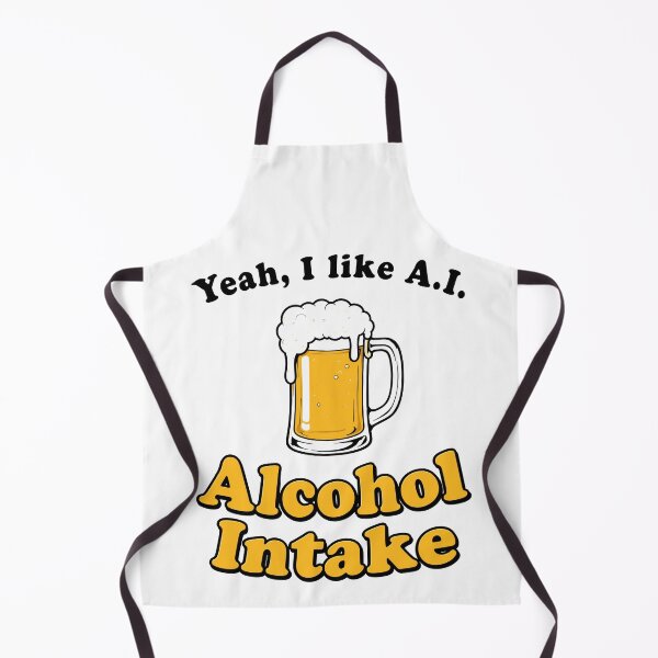 Item preview, Yeah I Like AI Alcohol Intake designed and sold by DrawMotion.