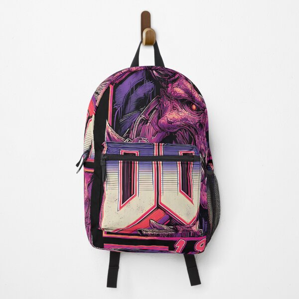 Item preview, Horned Demon Face Synthwave designed and sold by BrookCrooks.