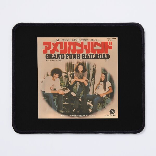 Item preview, Grand Funk Railroad Japanese Single Red Typography designed and sold by NarcisoLakin.