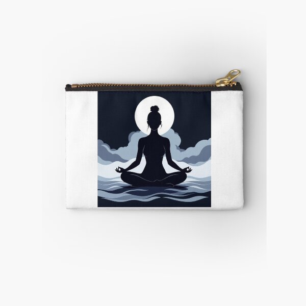 Item preview, Silent Meditation Beneath the Moon designed and sold by Yogeshwaraya.