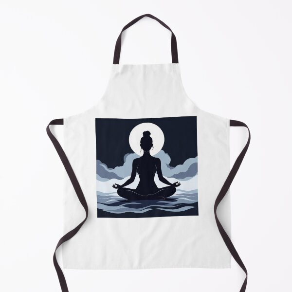 Item preview, Silent Meditation Beneath the Moon designed and sold by Yogeshwaraya.
