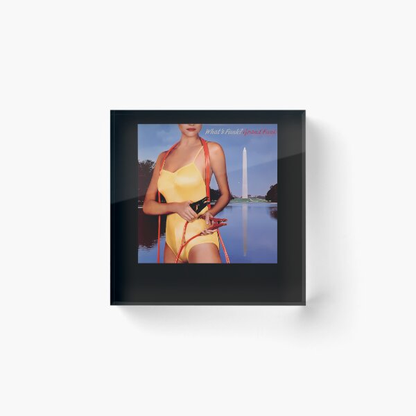 Item preview, Whats Funk Grand Funk Yellow Swimsuit Washington Monument designed and sold by NarcisoLakin.