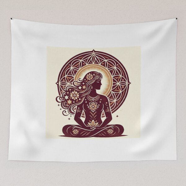 Item preview, Sacred Feminine Celestial Meditation designed and sold by Yogeshwaraya.