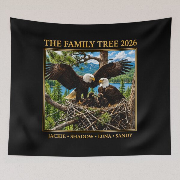 Item preview, The Family Tree 2026 Jackie Shadow Luna Sandy designed and sold by DrawMotion.