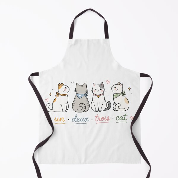 Item preview, Un Deux Trois Cat, Funny Cat, Cat Lover, cute cat, Cat Lady designed and sold by Quiajia.