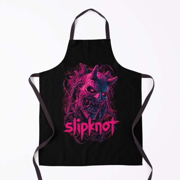 Item preview, Horned Japanese Mask In Pink And Purple Lighting designed and sold by BrookCrooks.