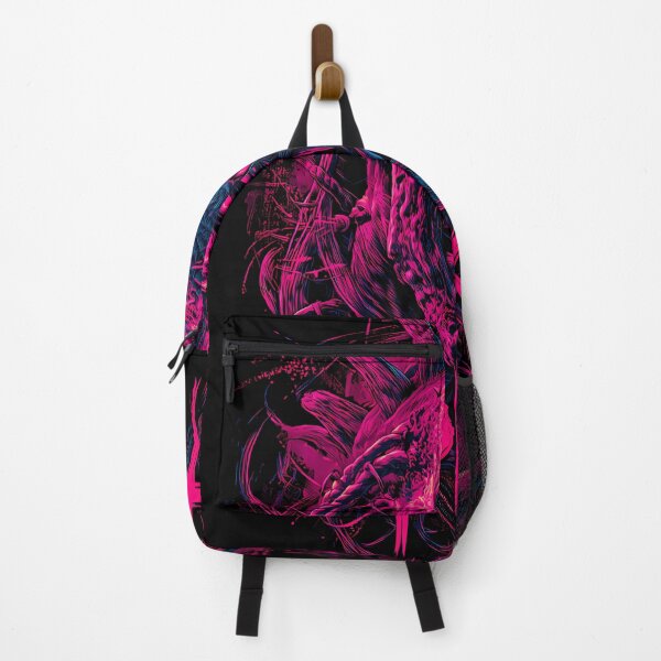 Item preview, Horned Japanese Mask In Pink And Purple Lighting designed and sold by BrookCrooks.