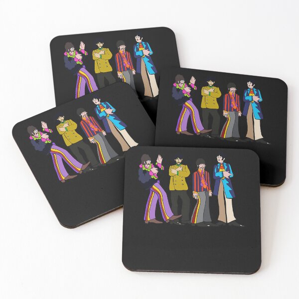 Item preview, Four Psychedelic Cartoon Figures designed and sold by Meriall.