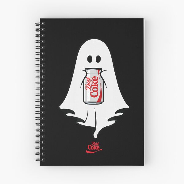 Item preview, Diet Coke Ghost Halloween Cute Spooky Coca-Cola Design designed and sold by GoldenField41.