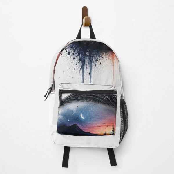 Item preview, Surreal Sunset Landscape Eye Art – Dreamy Nature Vision designed and sold by Arts121.
