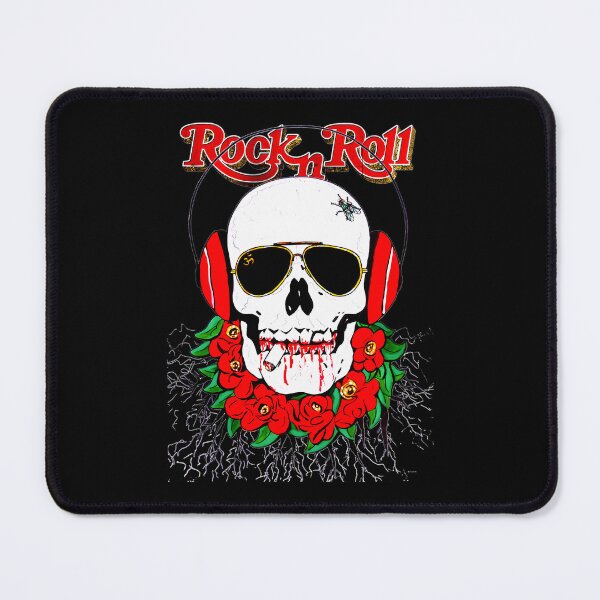 Item preview, Rock And Roll Hippie Skull With Headphones designed and sold by JuniorFranecki.