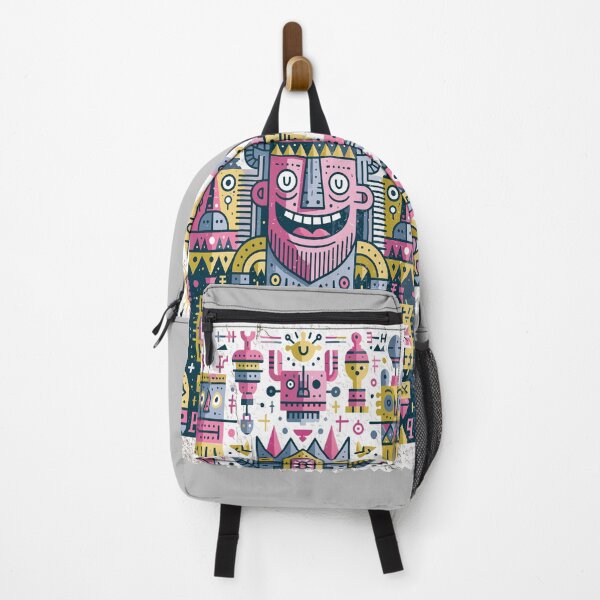 Item preview, Vibrant Geometric Tribal King Artwork designed and sold by Romgora.