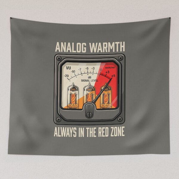 Item preview, Analog Warmth Always In The Red Zone - Audiophile Music Producer designed and sold by SplashTastic.