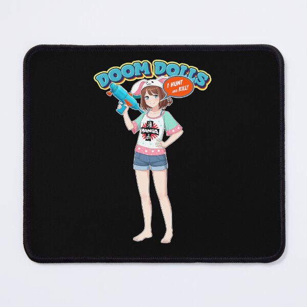 Item preview, Anime Girl With Bunny Ears Holding Toy Water Gun designed and sold by AubreySmith2.