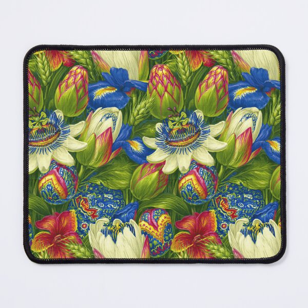 Item preview, Birds of Paradise and Tropical Bloom Pattern designed and sold by Piotrek0001.