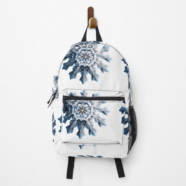 Item preview, Pale Blue Crystal Snowflake on White designed and sold by RAGANADesign.