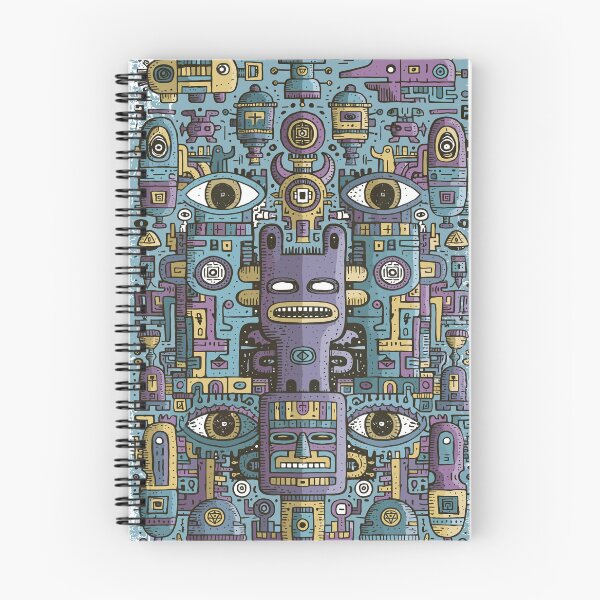 Item preview, Intricate Tribal Abstract Maximalist Art designed and sold by Romgora.