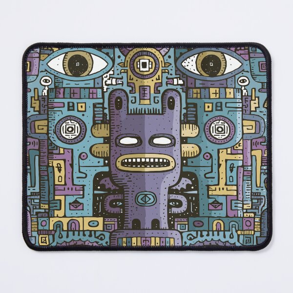 Item preview, Intricate Tribal Abstract Maximalist Art designed and sold by Romgora.