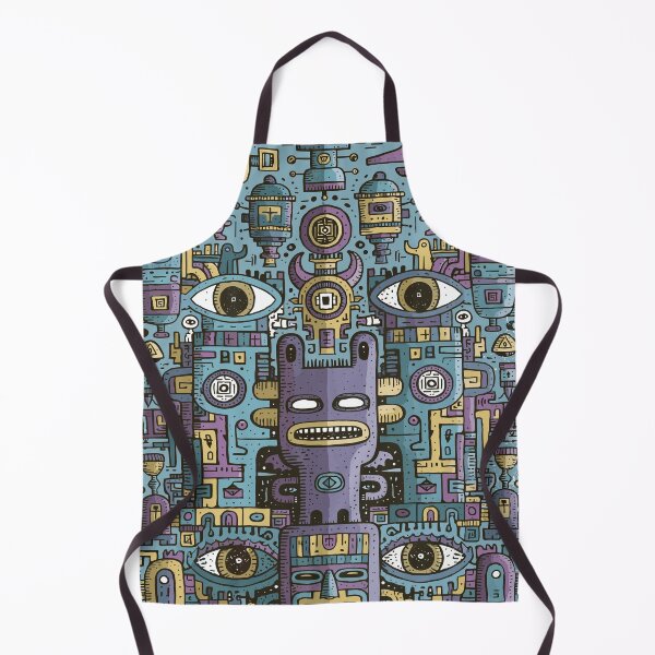 Item preview, Intricate Tribal Abstract Maximalist Art designed and sold by Romgora.