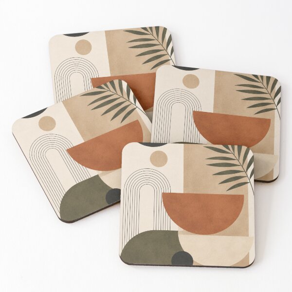 Item preview, Organic Forms in Earthy Tones designed and sold by Zaramodo.