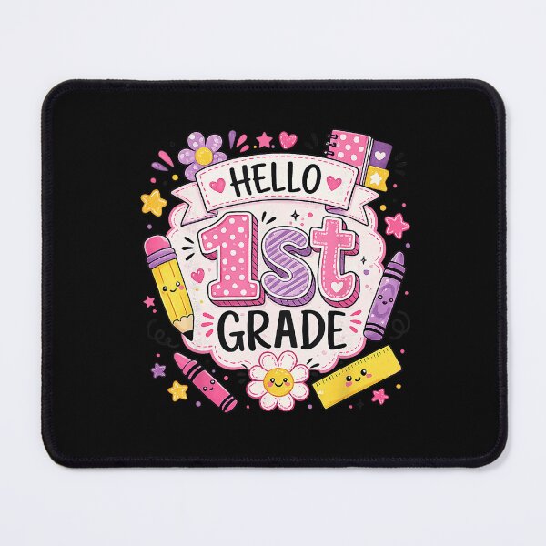 Item preview, Hello First Grade Cute Back to School Girls Design designed and sold by GoldenField41.