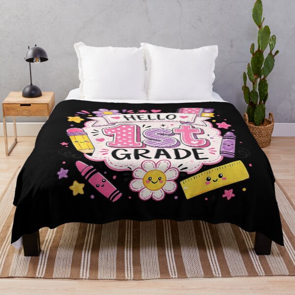 Item preview, Hello First Grade Cute Back to School Girls Design designed and sold by GoldenField41.