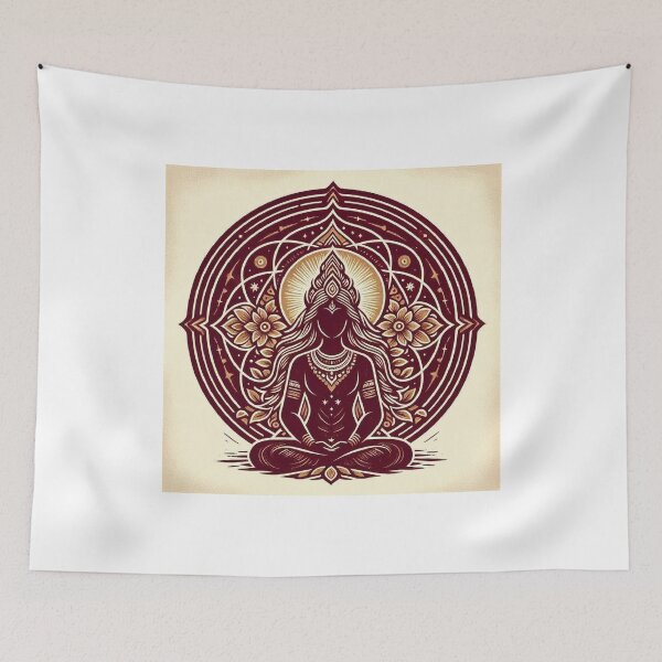 Item preview, Sacred Feminine Celestial Meditation designed and sold by Yogeshwaraya.