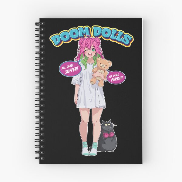 Item preview, Pink Hair Anime Girl Holding Bear With Chonk Cat designed and sold by AubreySmith2.