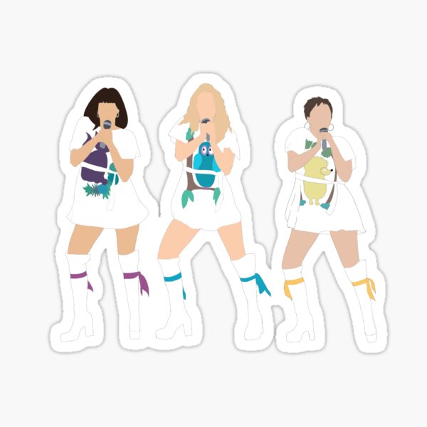 Donna and the Dynamos - Mamma Mia Here We Go Again, Super trooper Sticker b...