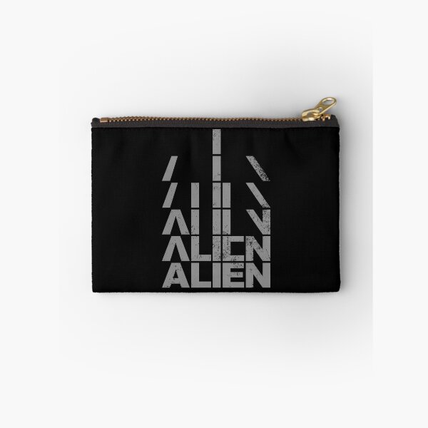Item preview, Alien Typography Silver Grungy designed and sold by RiseCulture.