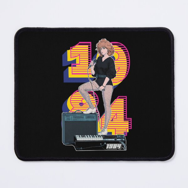 Item preview, 80s Synth Pop Star Neon Music Keyboard designed and sold by RiseCulture.
