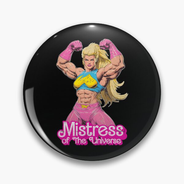 Item preview, Muscular Female Bodybuilder Superhero designed and sold by RiseCulture.