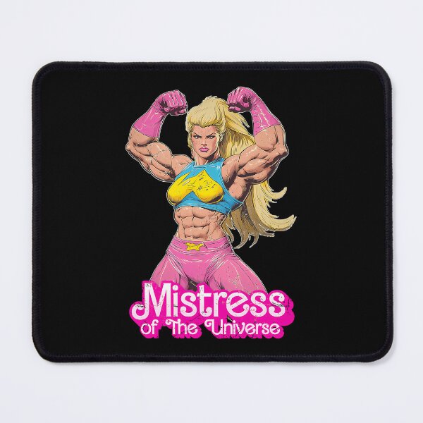 Item preview, Muscular Female Bodybuilder Superhero designed and sold by RiseCulture.