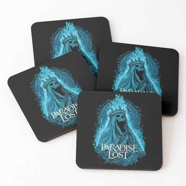 Item preview, Doom Metal Band Crown Skull Blue Fire designed and sold by RiseCulture.