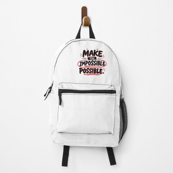 Item preview, Make the Impossible Possible – Bold Motivational Mindset Design designed and sold by Lovestickerco.