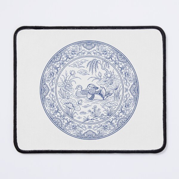 Item preview, Mandarin Ducks Lotus Pond - Chinoiserie Asian Art Lover Gift designed and sold by SplashTastic.
