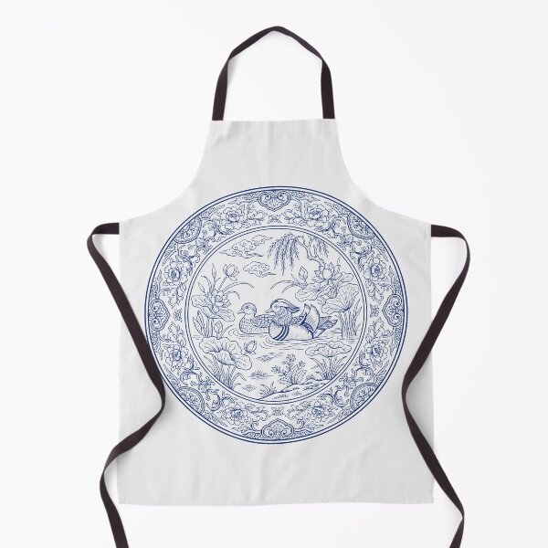 Item preview, Mandarin Ducks Lotus Pond - Chinoiserie Asian Art Lover Gift designed and sold by SplashTastic.