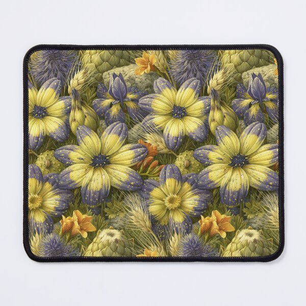 Item preview, Golden Harvest Sunflower and Wildflower Art designed and sold by Piotrek0001.