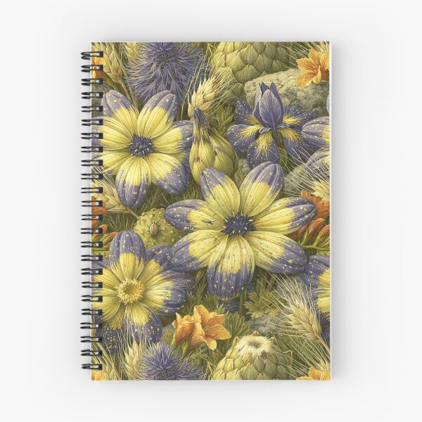 Item preview, Golden Harvest Sunflower and Wildflower Art designed and sold by Piotrek0001.