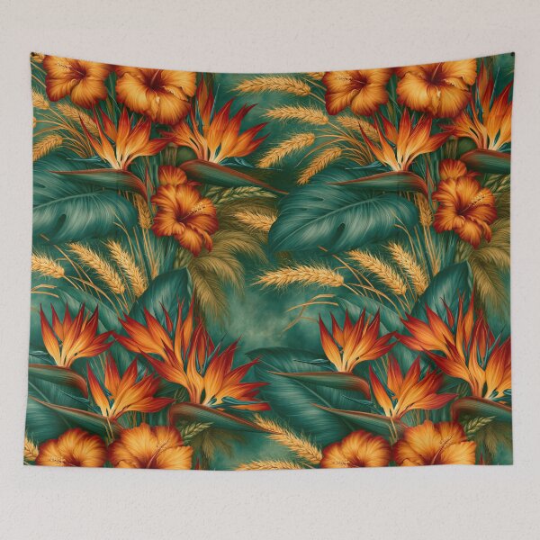 Item preview, Sunburst Lilies and Golden Wheat Design designed and sold by Piotrek0001.