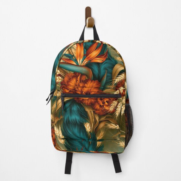Item preview, Autumn Harvest Grain and Floral Pattern designed and sold by Piotrek0001.
