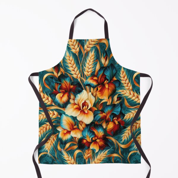 Item preview, Turquoise Garden and Golden Grain Art designed and sold by Piotrek0001.