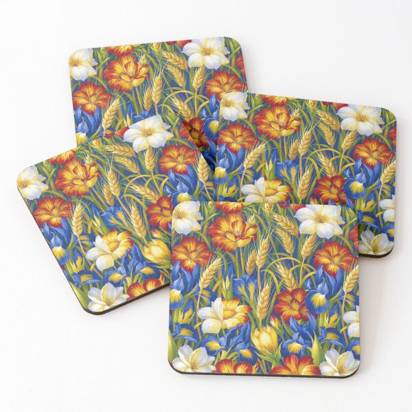 Item preview, Sun-Kissed Wildflower and Wheat Meadow designed and sold by Piotrek0001.
