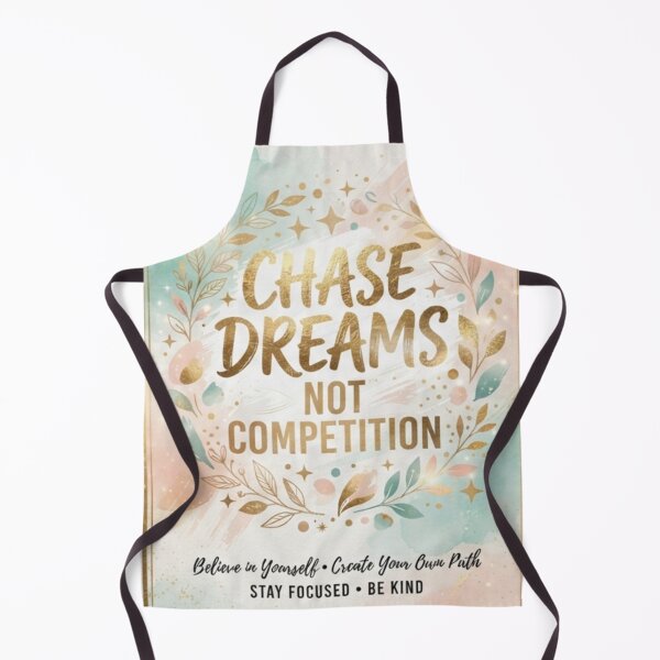 Item preview, Chase Dreams Not Competition Motivational Quote designed and sold by mdsakibhossain.