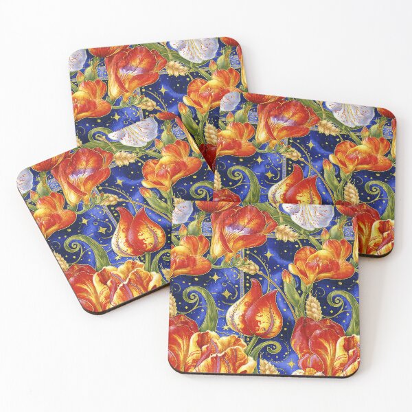 Item preview, Midnight Tulips and Starry Sky Garden designed and sold by Piotrek0001.