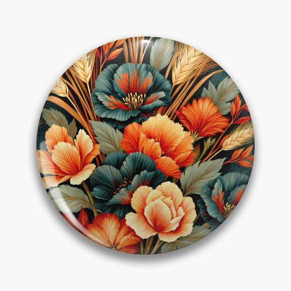 Item preview, Sunset Roses and Golden Harvest Pattern designed and sold by Piotrek0001.