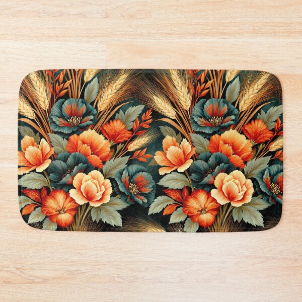 Item preview, Sunset Roses and Golden Harvest Pattern designed and sold by Piotrek0001.