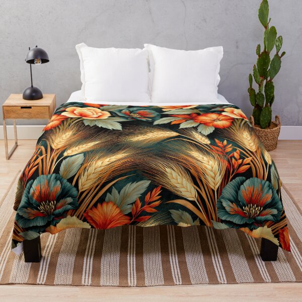 Item preview, Sunset Roses and Golden Harvest Pattern designed and sold by Piotrek0001.