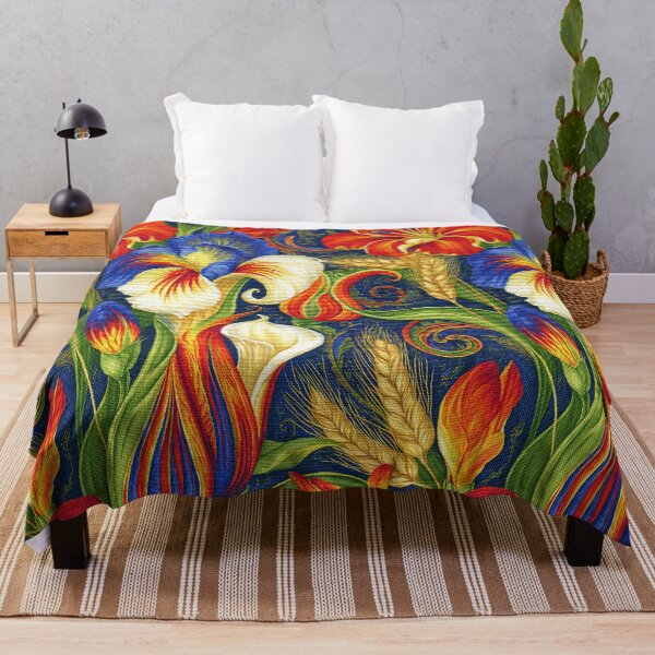 Item preview, Ornate Calla Lilies and Baroque Swirl Art designed and sold by Piotrek0001.